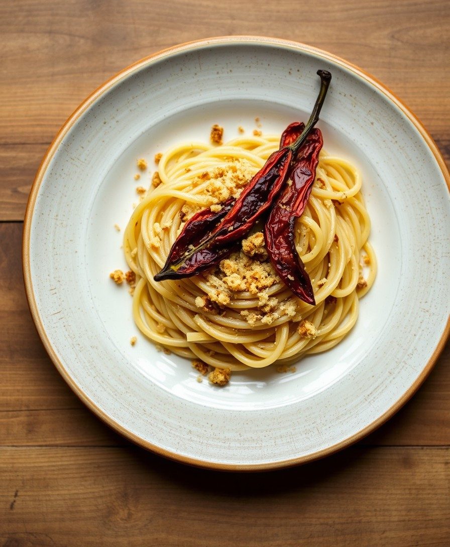 Strascinati con peperoni cruschi